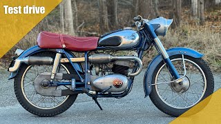 16693  Monark Blue Arrow C 550 — 1954 [upl. by Natsirhc]