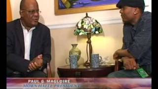 2011 HAITI PRESIDENTIAL CANDIDATE MR PAUL MAGLOIRE [upl. by Rellim]