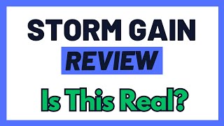 StormGain Review  Is This Fake Or Can You Really Earn Big This Way Watch First [upl. by Zabrina]