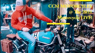 CCM Motorcycles  The 2021 Motorcycle LIVE [upl. by Boni955]