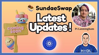 SundaeSwap DEX Solution  ISO  Launch Updates 🍨 [upl. by Assirehs57]