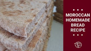 Moroccan Bread Recipe  FailProof [upl. by Alded]