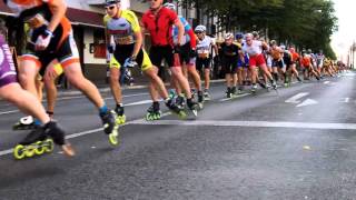 INVASION DER SKATER  Berlin Marathon 2016 [upl. by Nahtnoj]