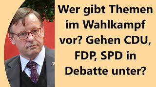 Joe Kaeser chancenlos gegen Chrupalla bei Miosga Wirkt sich ThemenDominanz in Wahlurne aus Studie [upl. by Adraynek]