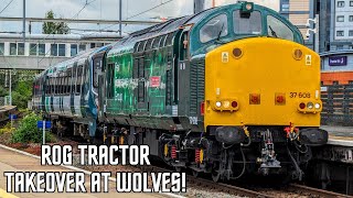 Rail Operations Group TRACTOR TAKEOVER at Wolverhampton 150524 [upl. by Lesak]