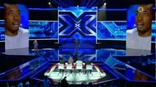 Malcolm B  Galen x factor 1210  2012 video amp lyrics [upl. by Ivette699]