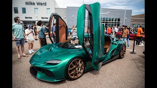 The Craziest Car Show Ive Ever Been To In Colorado Koenigsegg Gemera [upl. by Alda]