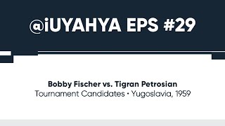 Bobby Fischer vs Tigran Petrosian  BLED YUG 1959 [upl. by Neveda935]