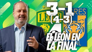 LEÓN EN LA FINAL  León vs Tigres UANL  Concacaf Champions League 2023 [upl. by Aicina]