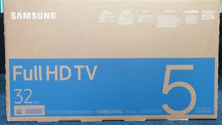 Samsung 32N5300 Unboxing and Setup [upl. by Yzdnil563]