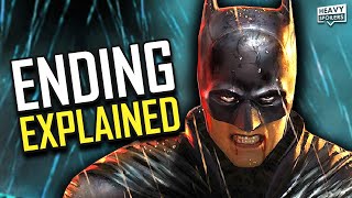 THE BATMAN Ending Explained  Full Movie Breakdown Easter Eggs Sequel News Credits Scene amp Review [upl. by Longawa]