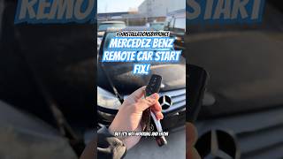 Fixed BENZ car starter 🤯 idatastart idatalink bmw carstarter winnipeg [upl. by Eppes481]