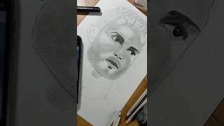 Ronaldo⚽Drawingronaldo drawing art Shorts [upl. by Annahtur110]