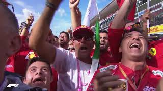 Formula 1  ItalianGP 2019  Podium Anthem HD CC [upl. by Horten638]