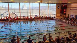 200 Medley relay heat 1 at Hartwick 11924 swimmers in description [upl. by Halla]