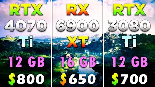 RTX 4070 Ti vs RX 6900 XT vs RTX 3080 Ti  PC Gameplay Tested [upl. by Albin]