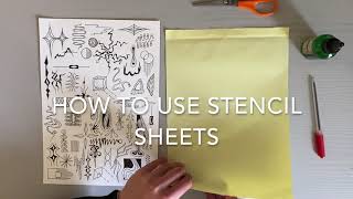 How To Use Stencil Transfer Paper Sheets  Handpoketattoonl [upl. by Lindholm350]