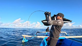 STRIKE BABON AMBERJACK DIKEDALAMAN 210 METER  SPOT RAIJUA PART 7 [upl. by Nosimaj]