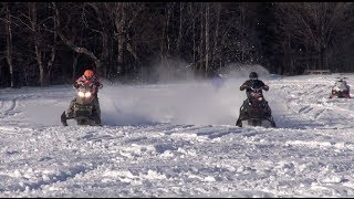 2013 Skidoo Freeride vs 2003 Rev 827 Big bore from RKTek PowerModz [upl. by Micco]