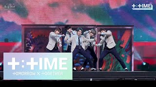 TTIME CROWN amp Run Away stage VLIVE AWARDS  TXT 투모로우바이투게더 [upl. by Suirtimed592]