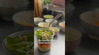 Taşımalık Salata ipuçları healtyfood salad recipe glutenfree [upl. by Eivad831]