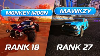 M0nkey M00n Rank 18 vs Mawkzy Rank 27  Comparison [upl. by Epilef]