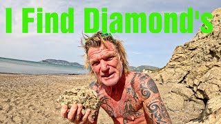 Finding Diamonds on Kalamaki Beach Zante Greece vloggingadeadhorse [upl. by Goldberg]