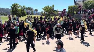 San Diego State Aztecs Football  Home Opener  Snap Dragon  Warrior Walk  SDSU vs OHIO  082623 [upl. by Eniar]