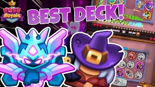 NEW Dark Domain WITCH Deck is SO OVERPOWERED  Witch META Deck  Rush Royale [upl. by Allicerp]