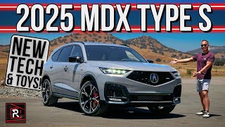 The 2025 Acura MDX Type S Is A Family SUV With An Advanced Blend Of Luxury amp Speed [upl. by Amolap]