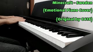 Minecraft  Sweden Emotional Piano Cover Original by C418 [upl. by Hakaber]