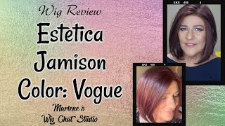 ESTETICA  JAMISON  COLOR VOGUE  WIG REVIEW  Marlenes Wig amp Chat Studio [upl. by Stead141]