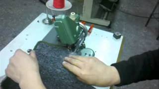 IDL308U INNER TURN CARPET OVEREDGING MACHINE [upl. by Itsyrc]