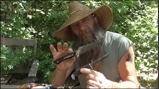 Making MONEY on KNIVES with a Ol Mountain Trader knife mountainman woodcraft bushcraft woodsman [upl. by Hceicjow689]