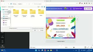 Diplomas en CANVA Varios de una vez [upl. by Elorak]