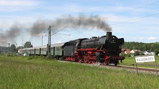 Ammersee Dampfbahn mit 042 018 an Pfingsten 2024 [upl. by Aidnac]