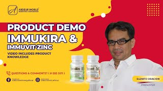 ImmukiraAG amp ImmuvitZinC Product Demo [upl. by Adiazteb208]