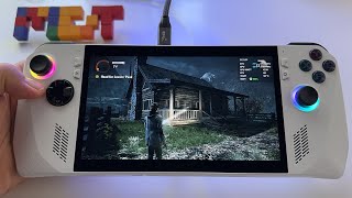 Alan Wake  Asus Rog ALLY max graphics gameplay  RC71L Z1 Extreme [upl. by Sandry]