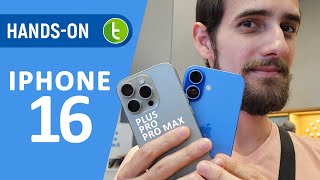 Linha IPHONE 16 tem NOVAS CORES e BOTÃO de CÂMERA como destaques  HandsOn [upl. by Rovit]