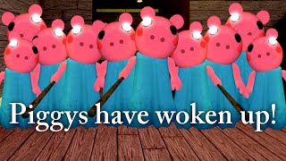 10 PIGGY vs 100 PLAYERS IN ROBLOX PIGGY [upl. by Harrison806]