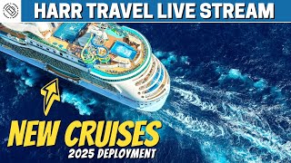 NEW CRUISE DEPLOYMENT  MEGA LIVESTREAM QampA  Royal NCL Celebrity amp MORE [upl. by Thane]