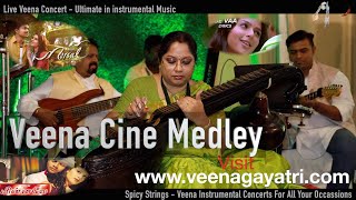 Veena Cine Medley  Live Concert Series1 Needaane amp others [upl. by Bloch]