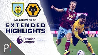 Burnley v Wolves  PREMIER LEAGUE HIGHLIGHTS  422024  NBC Sports [upl. by Damali]