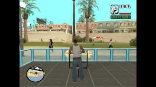 Como ponerse cachas en GTA San Andreas [upl. by Cenac366]