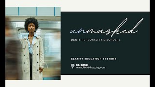 quotUnmaskedquot DSM5 Personality Disorders [upl. by Effie]