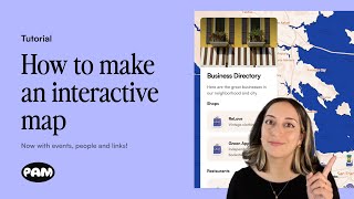 How to make an interactive map for your website [upl. by Kurtzman]