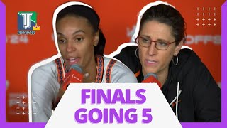 Stephanie White DeWanna Bonner and Brionna Jones REFLECT on the Suns ELIMINATION to Lynx [upl. by Jaela]