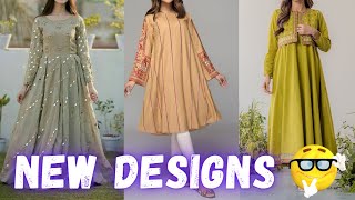 New and Stylish Party wear Frocks Designs for Summer Collection 2024 [upl. by Ahsak]