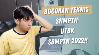 BOCORAN Info Resmi SNMPTN UTBK SBMPTN 2022 Yang Wajib Kamu Ketahui [upl. by Anirt]