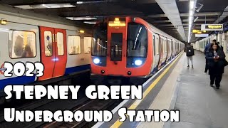 STEPNEY GREEN Underground Station 2023 [upl. by Theodosia26]